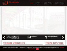 Tablet Screenshot of messaggerie.it